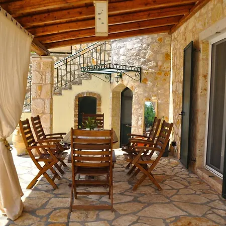 Stone Pool House Gouvia Pouládes